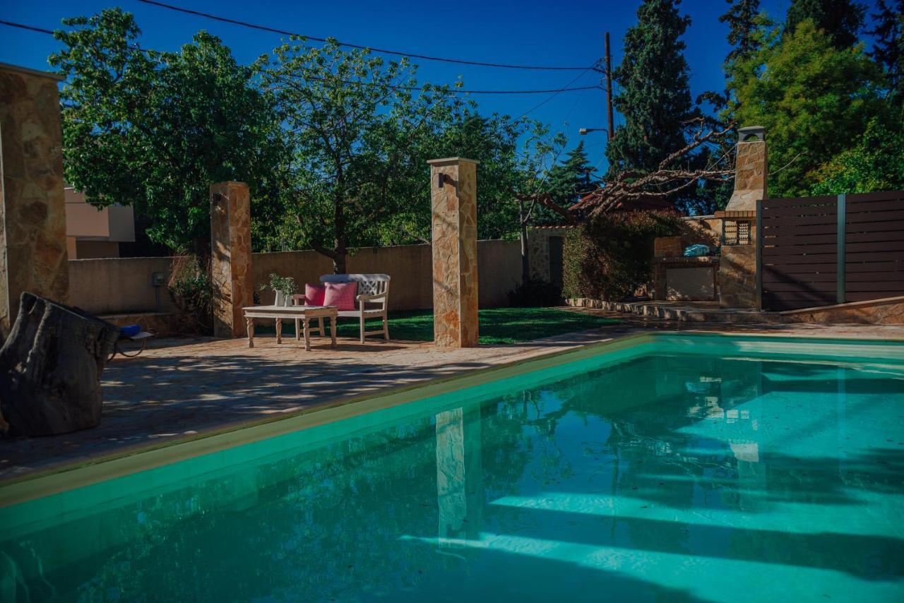 Pool And Sea View Appartement Agia Marina (Attica)